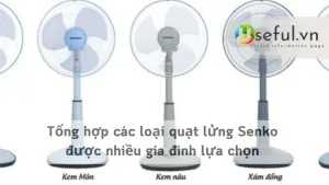 Tổng hợp các loại quạt lửng Senko được nhiều gia đình lựa chọn