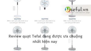 Review quạt Tefal đang được ưa chuộng nhất hiện nay