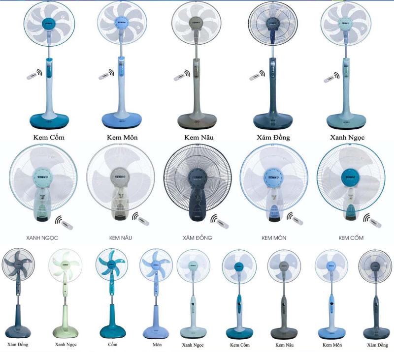 Cập nhật bảng giá quạt Senko mới nhất bạn có thể tham khảo