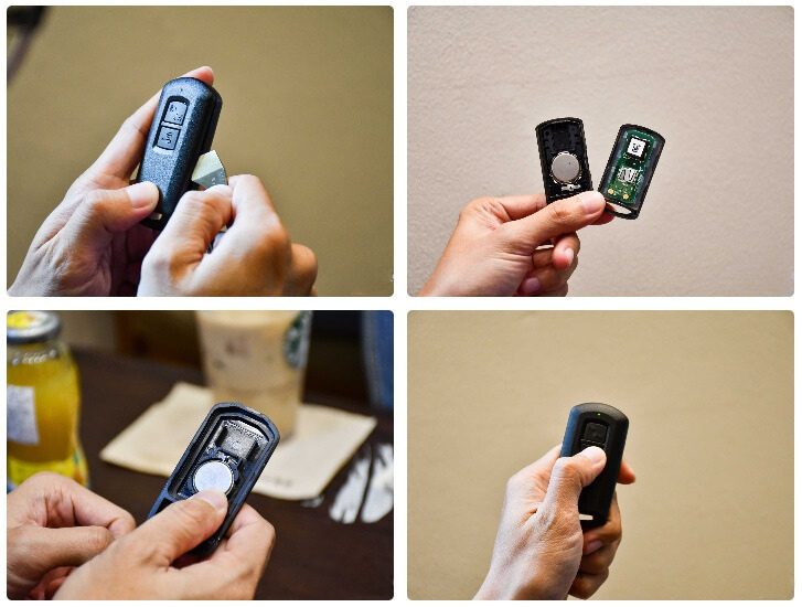 Những cách thay pin Smartkey xe tay ga ngay tại nhà