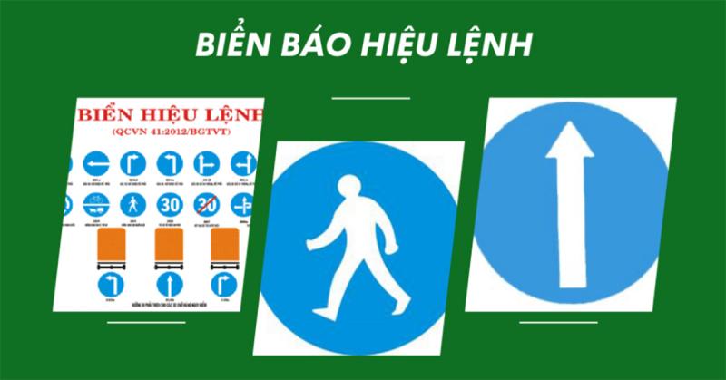Biển báo hiệu lệnh: Tất tần tật về ý nghĩa, quy định và cách nhận biết