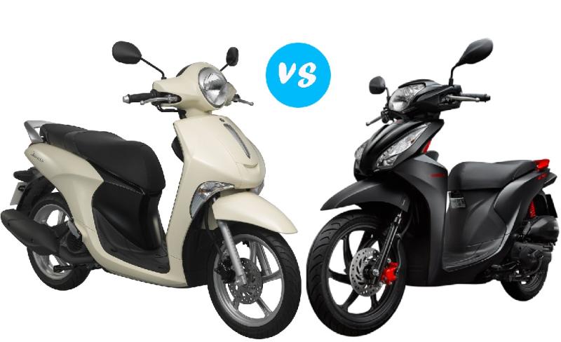 So sánh Honda Vision và Yamaha Janus nên lựa chọn xe nào