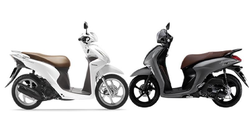 So sánh Honda Vision và Yamaha Janus nên lựa chọn xe nào