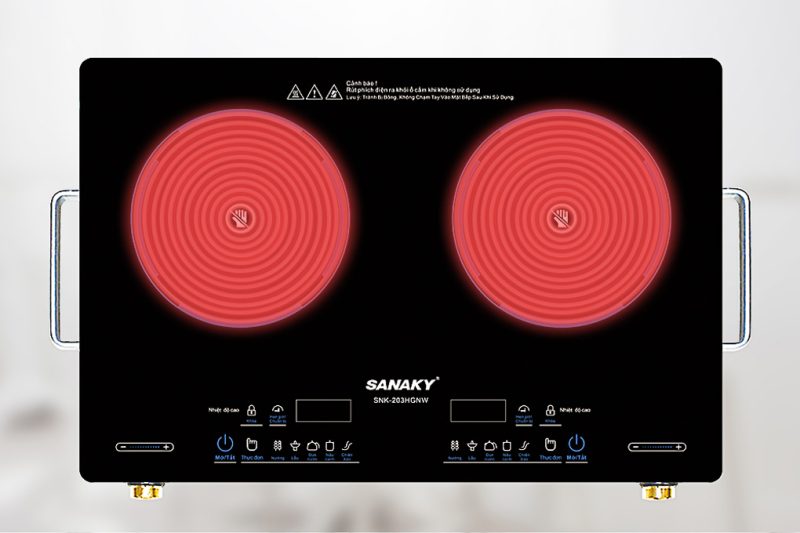 Đánh giá bếp hồng ngoại Sanaky SNK-2018HG