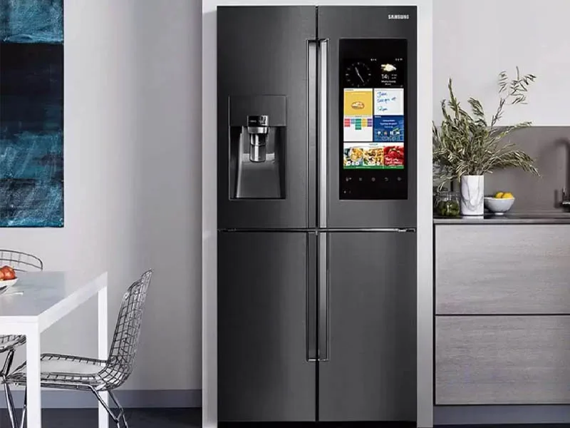 Top 8 tủ lạnh 4 cánh giá dưới 20 triệu được yêu thích nhất 1 Một mẫu tủ lạnh 4 cánh với thiết kế sang trọng, hiện đại