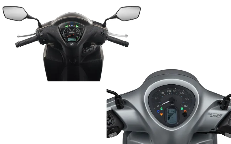 yamaha-janus-va-honda-vision-6-png Cả hai dòng xe đều được trang bị màn hình LCD hiển thị đa dạng thông tin hiển thị khá đầy đủ các thông số.
