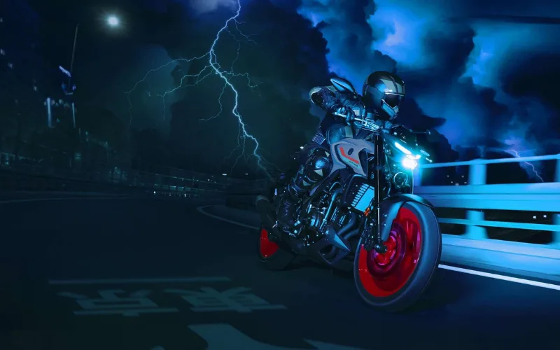 yamaha-mt-03-4-png Yamaha MT-03 phiên bản 2025 đã được nâng cấp hệ thống giảm xóc trước lên loại phuộc KYB hành trình ngược (Upside down)