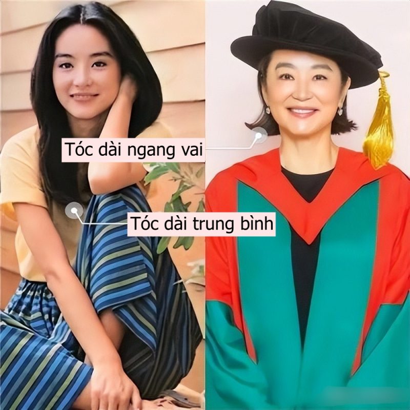 Vì sao phụ nữ trung niên nên cắt tóc ngắn thay vì nhuộm tóc? Nhìn ảnh so sánh bạn sẽ thấy rõ! - Ảnh 4. Vì sao phụ nữ trung niên nên cắt tóc ngắn thay vì nhuộm tóc? Nhìn ảnh so sánh bạn sẽ thấy rõ! - Ảnh 4.