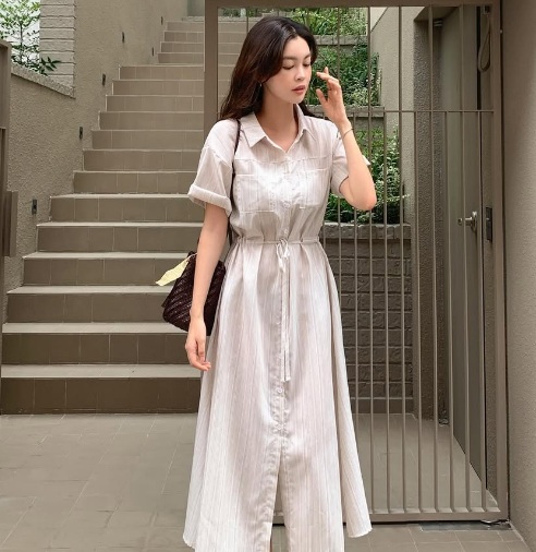 congso5-0834 Váy sơ mi là item không thể thiếu trong tủ đồ của những cô gái yêu thích sự nhẹ nhàng, nữ tính.
