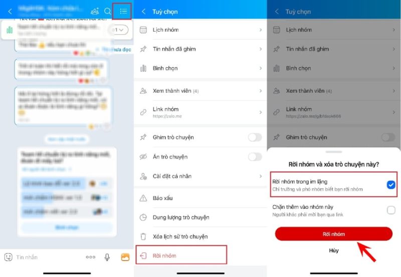 roi-nham-zalo-trong-im-lang-phunutoday-01-2334 Bạn có thể rời nhóm Zalo trong thầm lặng, không để các thành viên khác trong nhóm biết được điều này.
