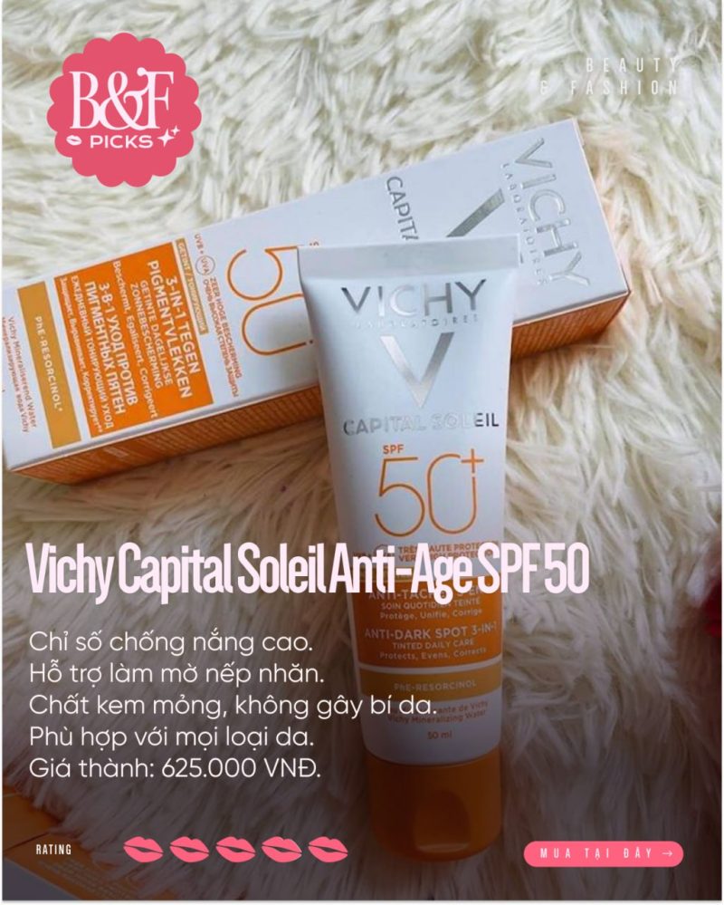 Top 5 kem chống nắng "hack tuổi", ở Việt Nam mua siêu dễ- Ảnh 4. Top 5 kem chống nắng "hack tuổi", ở Việt Nam mua siêu dễ- Ảnh 4.