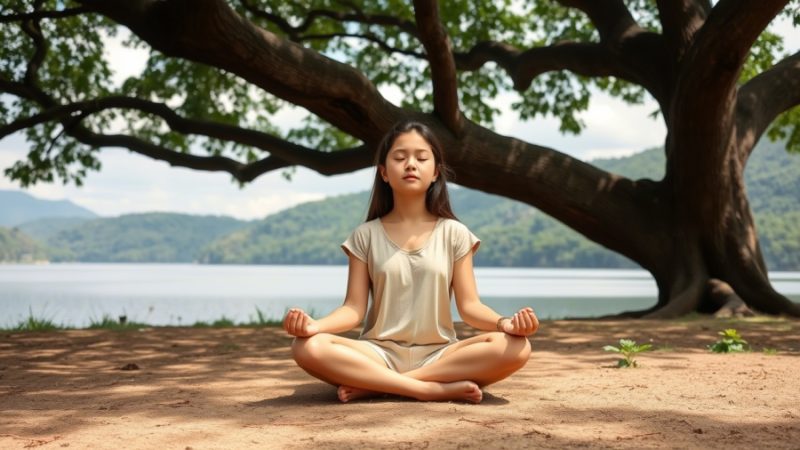 Thực hành thiền và yoga: Những hoạt động này không chỉ giúp giảm stress mà còn cải thiện trí nhớ và khả năng tập trung