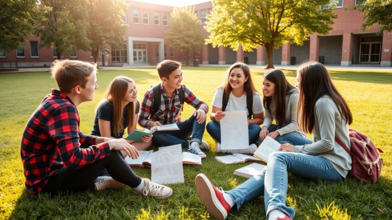 Trao đổi ý kiến với bạn bè giúp mở rộng góc nhìn và khắc sâu kiến thức