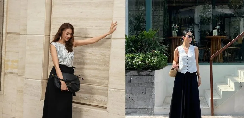 Để có thêm nhiều ý tưởng diện chân váy dài trong mùa hè này, hãy học hỏi loạt sao Việt sau 7 de co them nhieu y tuong dien chan vay dai trong mua he nay hay hoc hoi loat sao viet sau 081534 jpg