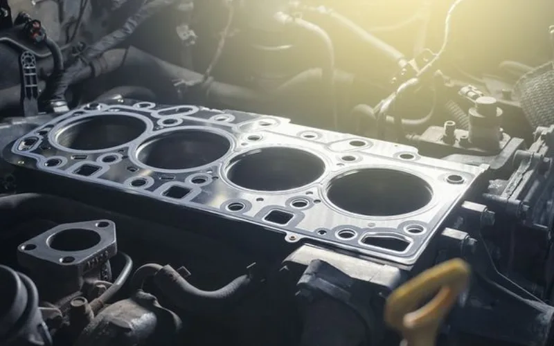 Gioăng đệm giữa các bộ phận động cơ bị lỗi