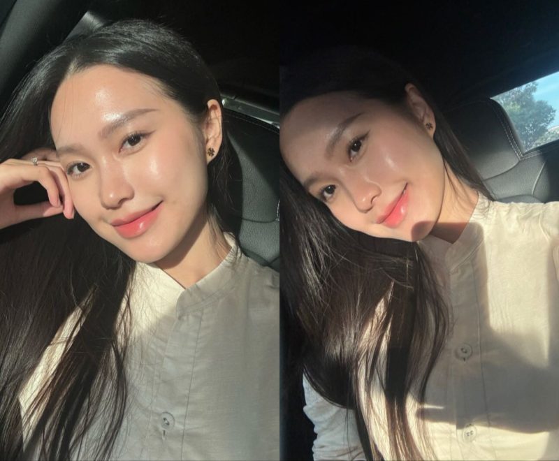 Bức ảnh selfie của bà xã Đoàn Văn Hậu: Càng phóng to càng ghen tị- Ảnh 1.