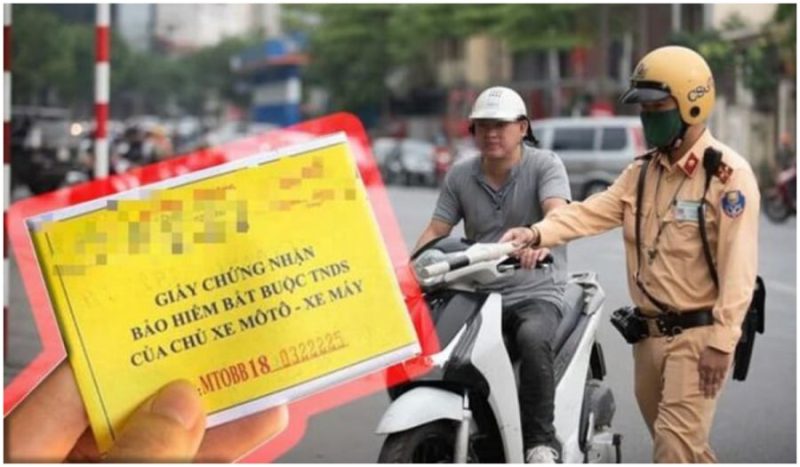 Từ nay không mang theo Bảo hiểm xe máy chẳng lo CSGT xử phạt