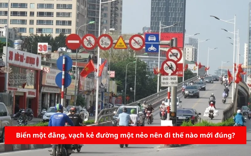 Biển một đằng, vạch kẻ đường một nẽo đi như thế nào mới đúng?