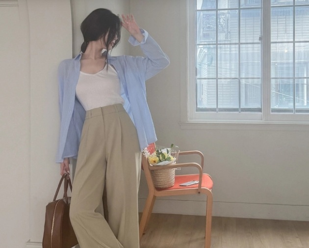 Với những cô nàng có chiều cao khiêm tốn, nên chọn những mẫu quần có độ dài vừa phải, không quá dài