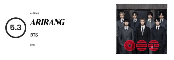 2w745jox6l1-w6c9i7vvui2-gm8br99v2i3 Khán giả Hàn Quốc đồng ý khi album mới của BTS bị chấm điểm thấp Ảnh 1