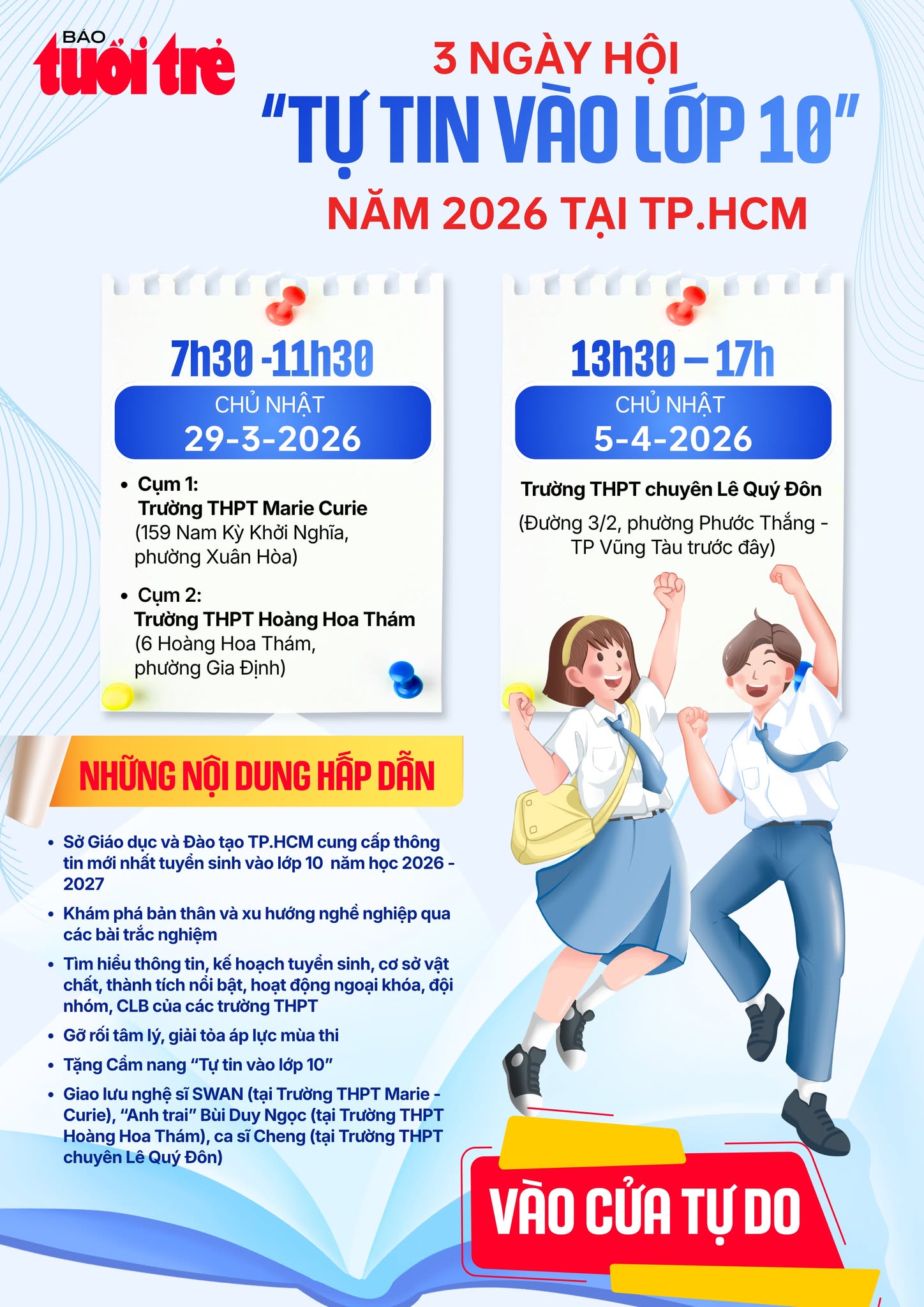 Sáng nay ngày hội ‘Tự tin vào lớp 10’ tại TP.HCM - Ảnh 3. lớp 10 - Ảnh 21.