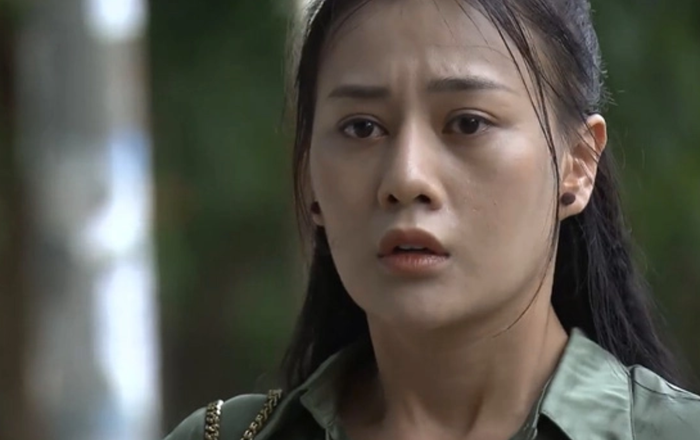 Tạo hình đầy gai góc và ám ảnh của Phương Oanh trong vai diễn định mệnh của phim Quỳnh Búp Bê. - Ảnh: NSX