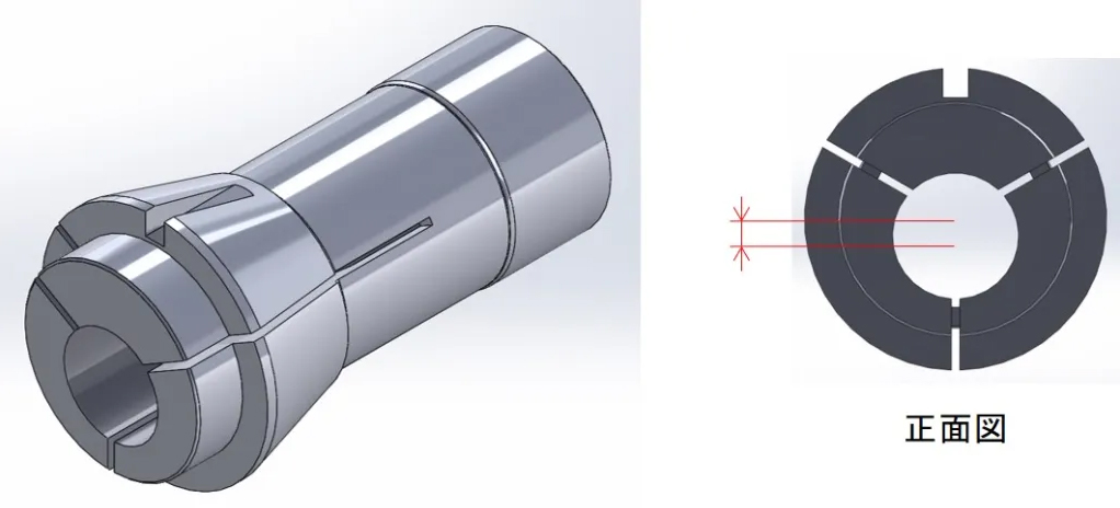 Collet Daiyac lệch tâm