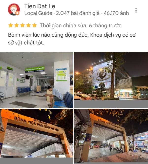 danh-gia-theo-trai-nghiem-cua-nguoi-dung-tren-google-maps Đánh giá bệnh viện phụ sản Hà Nội trên Google Maps