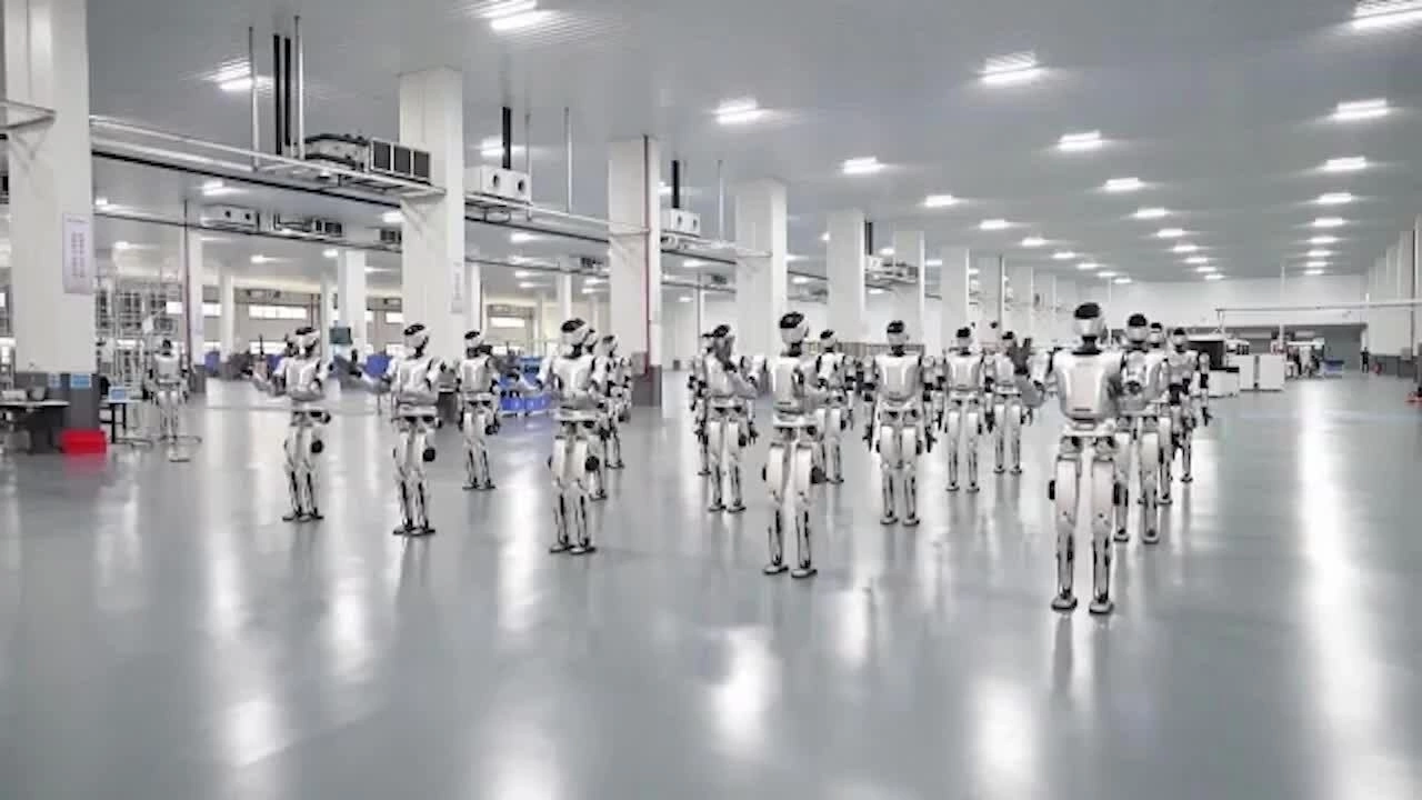 Dây chuyền sản xuất 10.000 robot hình người mỗi năm