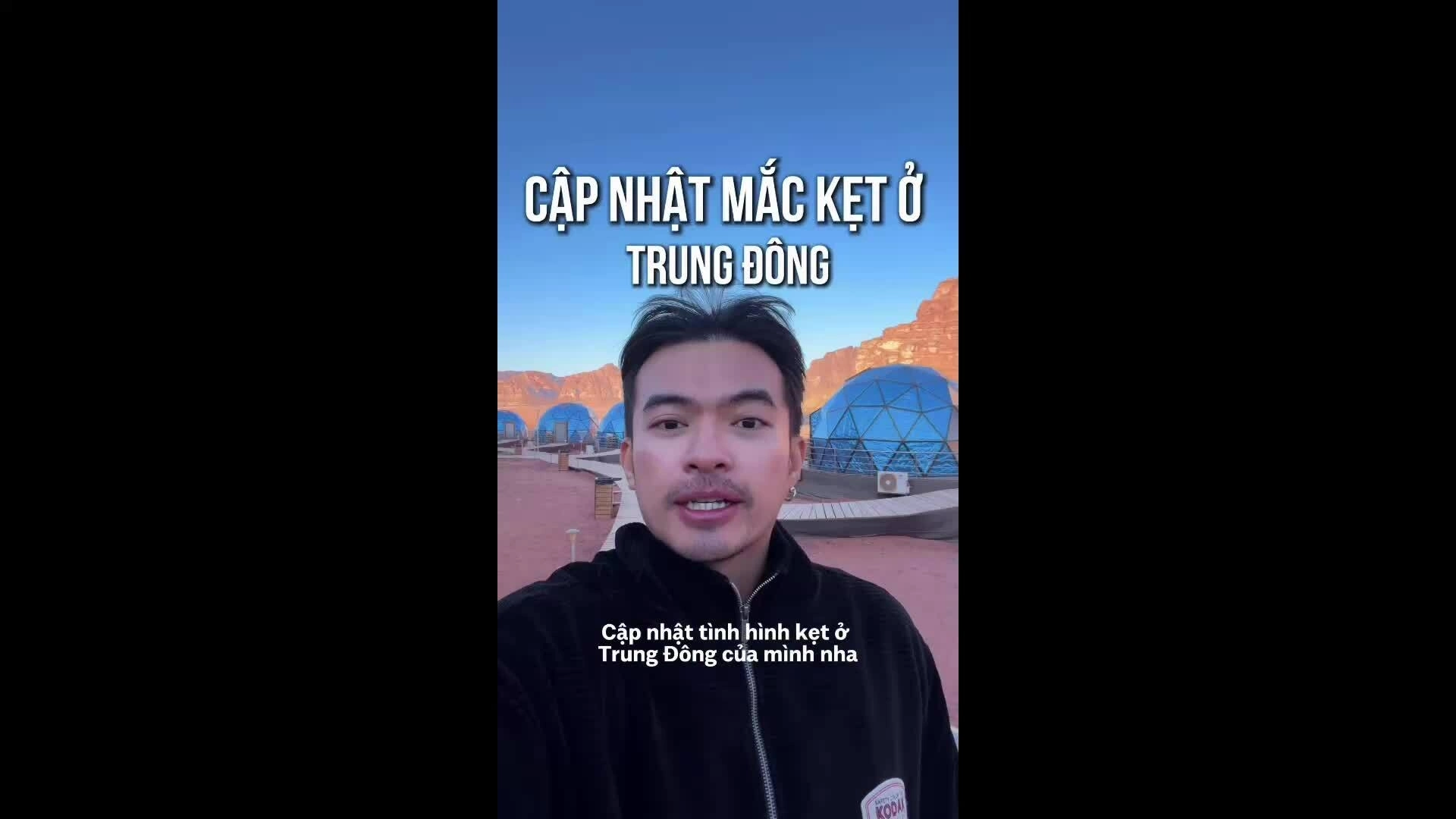 Khách Việt kể khoảnh khắc mắc kẹt tại Trung Đông