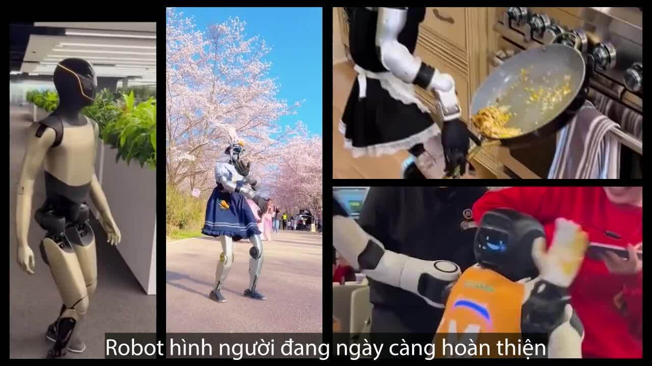 Loạt sự cố hài hước của robot hình người mới