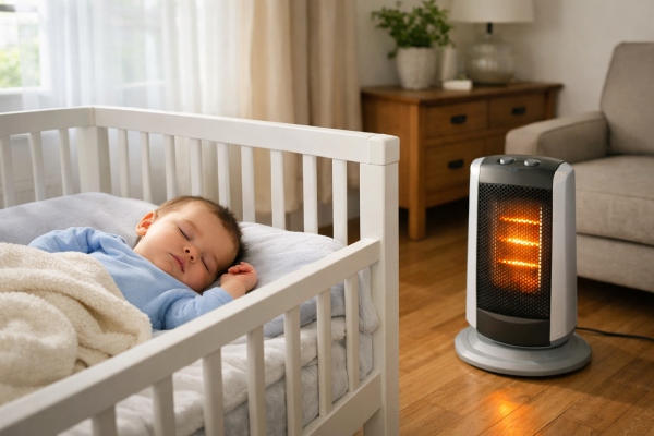 Quạt sưởi cho bé