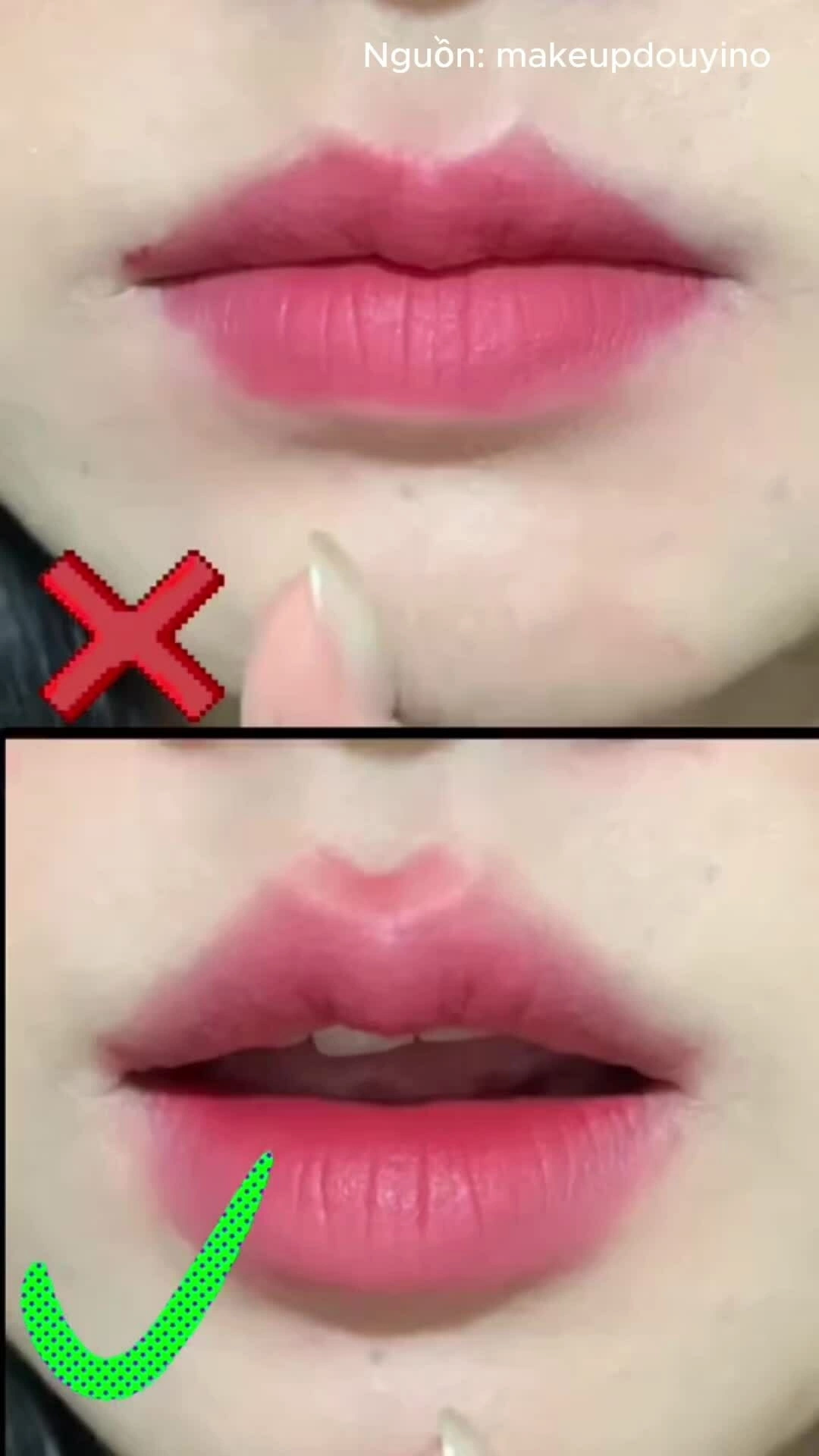 Mẹo thoa son giúp môi căng mọng không cần filler