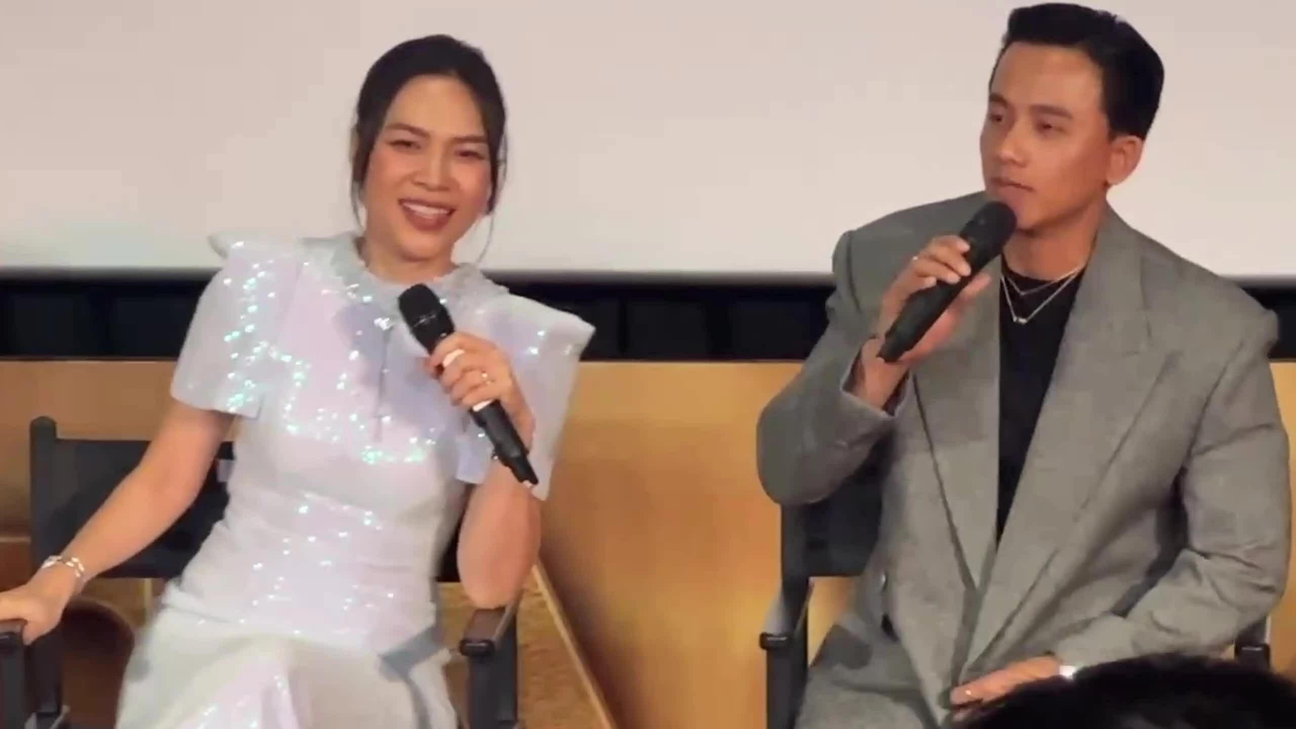 Mỹ Tâm quen miệng 'xưng em' với Mai Tài Phến