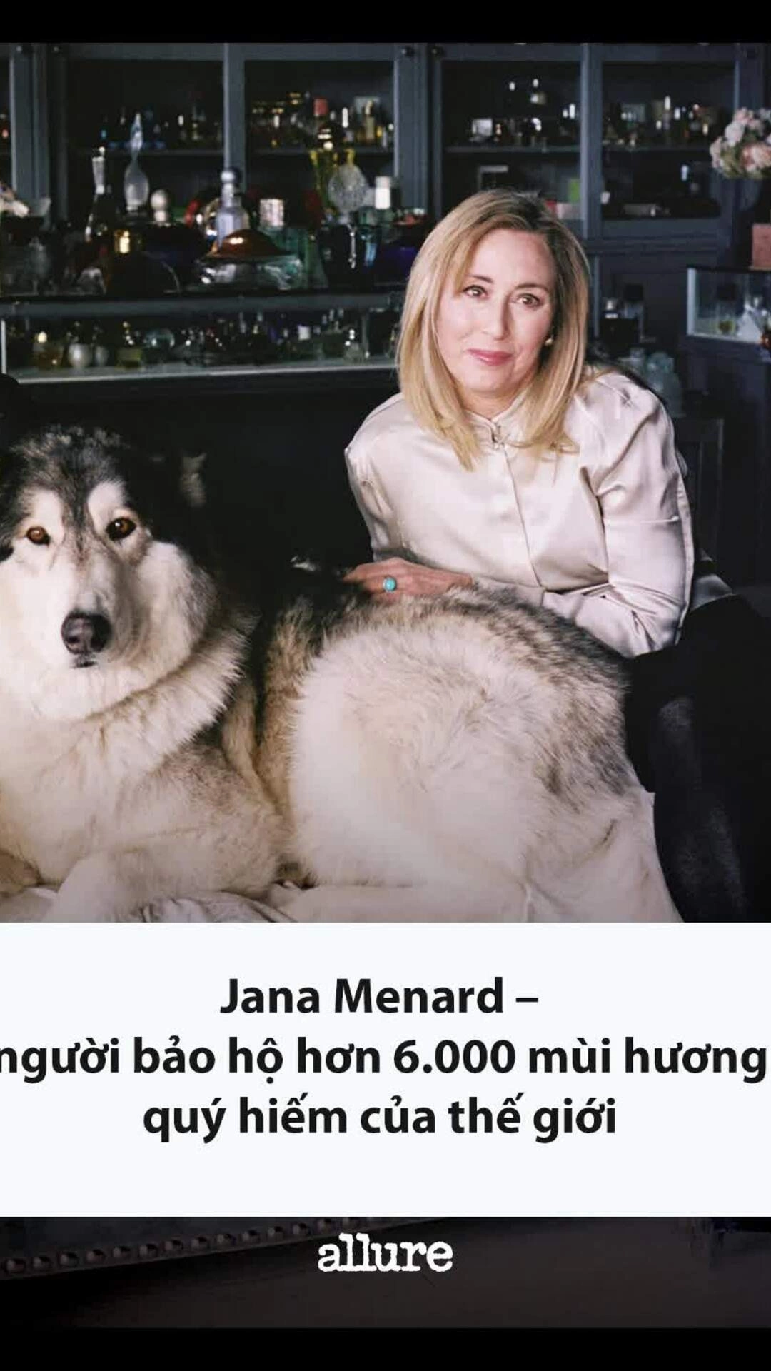 Người phụ nữ 'cất giữ' hơn 6.000 chai nước hoa quý hiếm