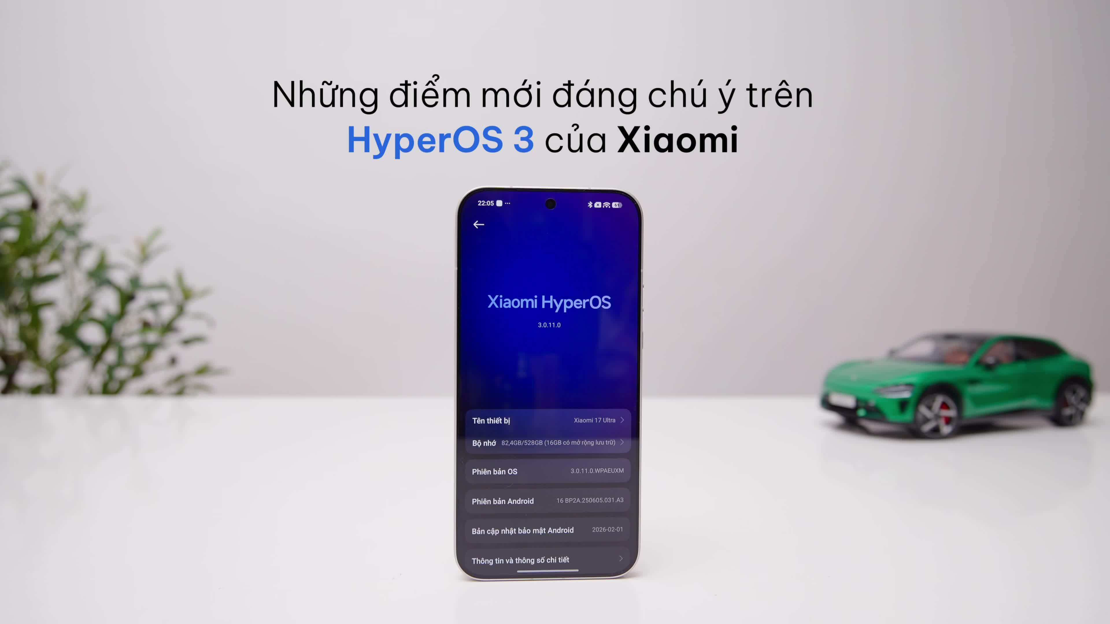 Những điểm mới trên hệ điều hành HyperOS 3 của Xiaomi