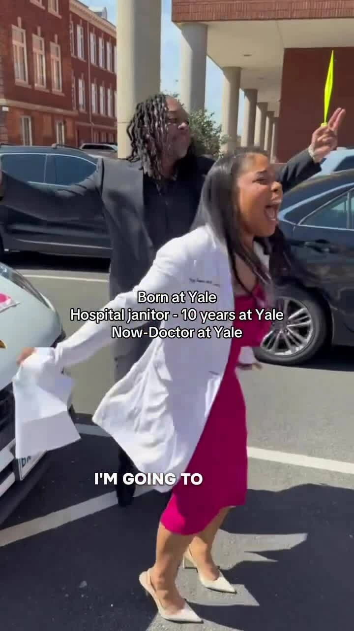 Nữ nhân viên vệ sinh trở thành bác sĩ nội trú tại Đại học Yale