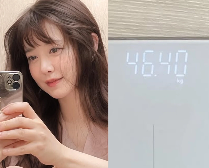 o83lq4uglo1-7hnx1rltgu2-9xrfzor2q53 Goo Hye Sun đạt cột mốc 46,4kg. Ảnh: IGNV