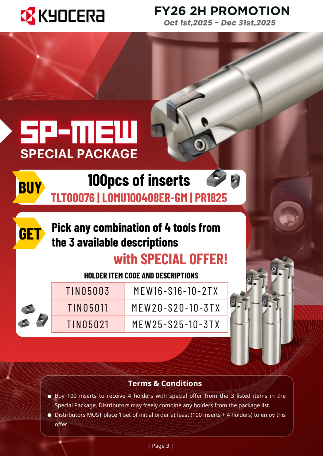 Chương Trình Khuyến Mãi Mua Insert LOMU1004 Tặng Cán MEW