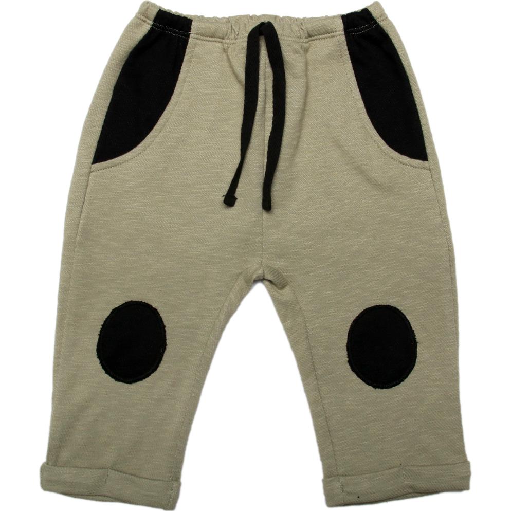 Quần dài bé trai Bibo's RCT 31634 màu rêu đáp gối