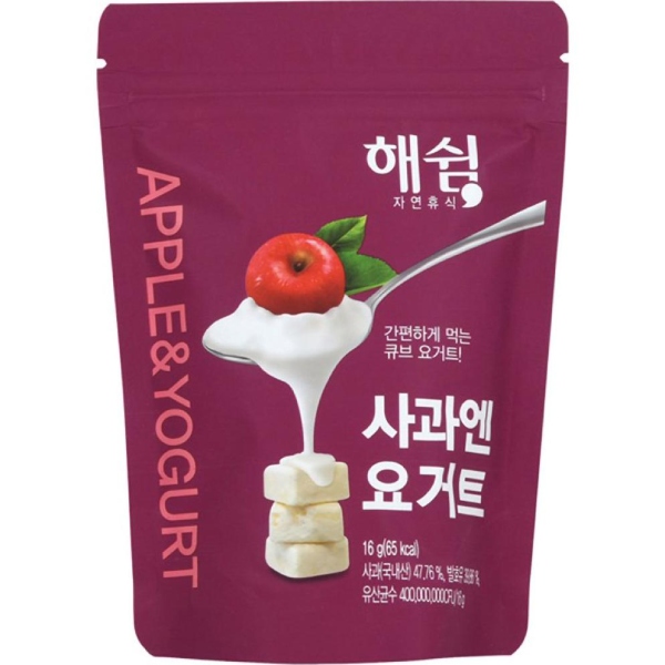 sua-chua-say-thang-hoa-109012026092627 Yogurt khô Haeswim vị táo Hàn Quốc thanh mát