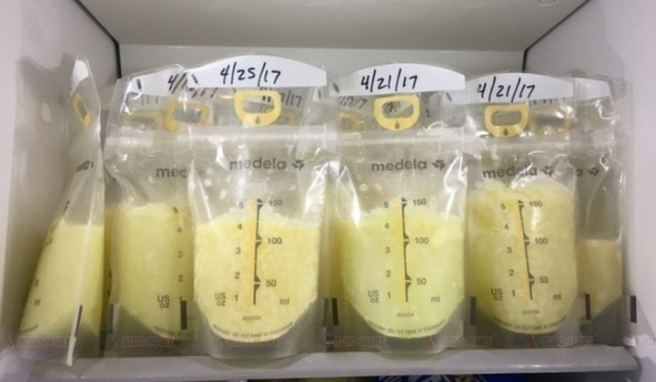 Bảo quản sữa bằng cách ghi ngày giờ