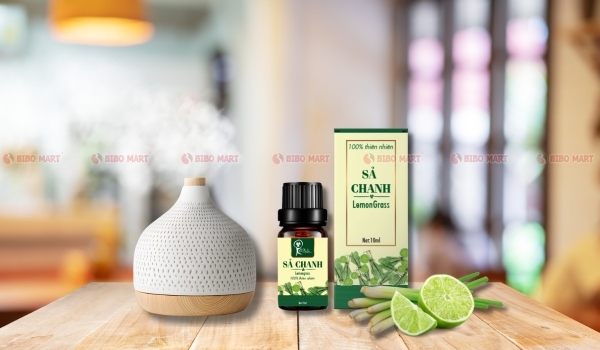 Xông phòng bằng tinh dầu sả chanh