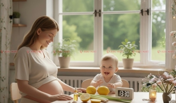 Tinh dầu chanh sả tăng sức đề kháng cho mẹ và bé