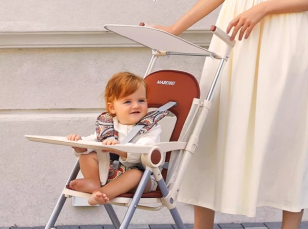 Xe đẩy Manbeibei màu kekem