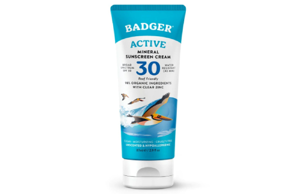 Kem chống nắng cho mẹ bầu Badger Balm