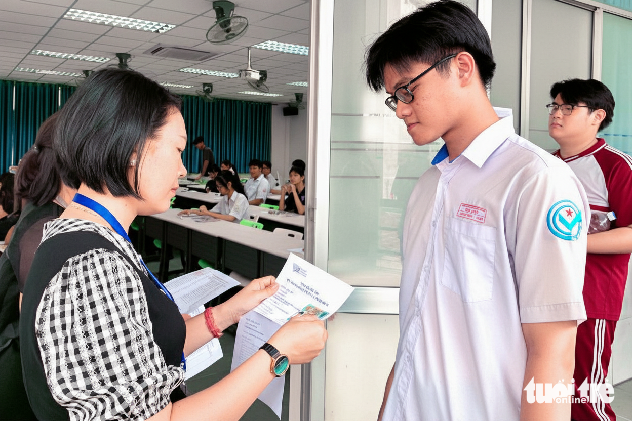 Thi đánh giá năng lực: Mang theo gì để không ‘rớt’ từ cổng? - Ảnh 1.