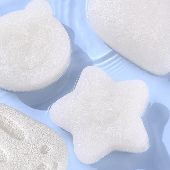 Bông tắm bọt biển hữu cơ konjac Nimo