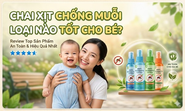 chai xịt chống muỗi