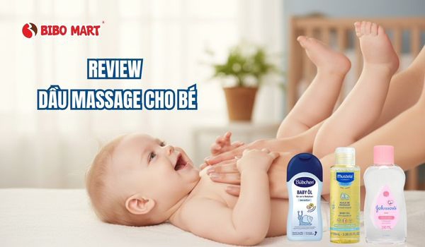 dầu massage cho bé